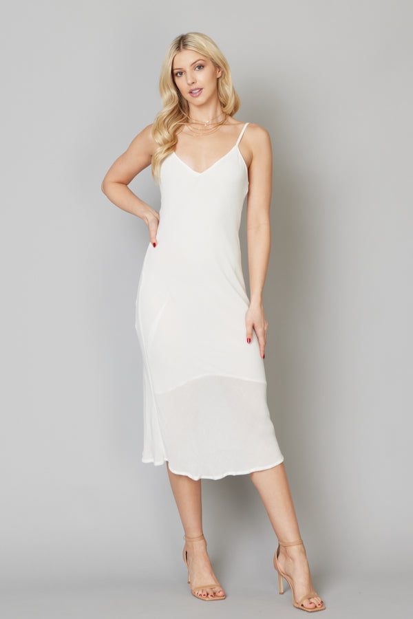 Caprice Lined Tank Dress